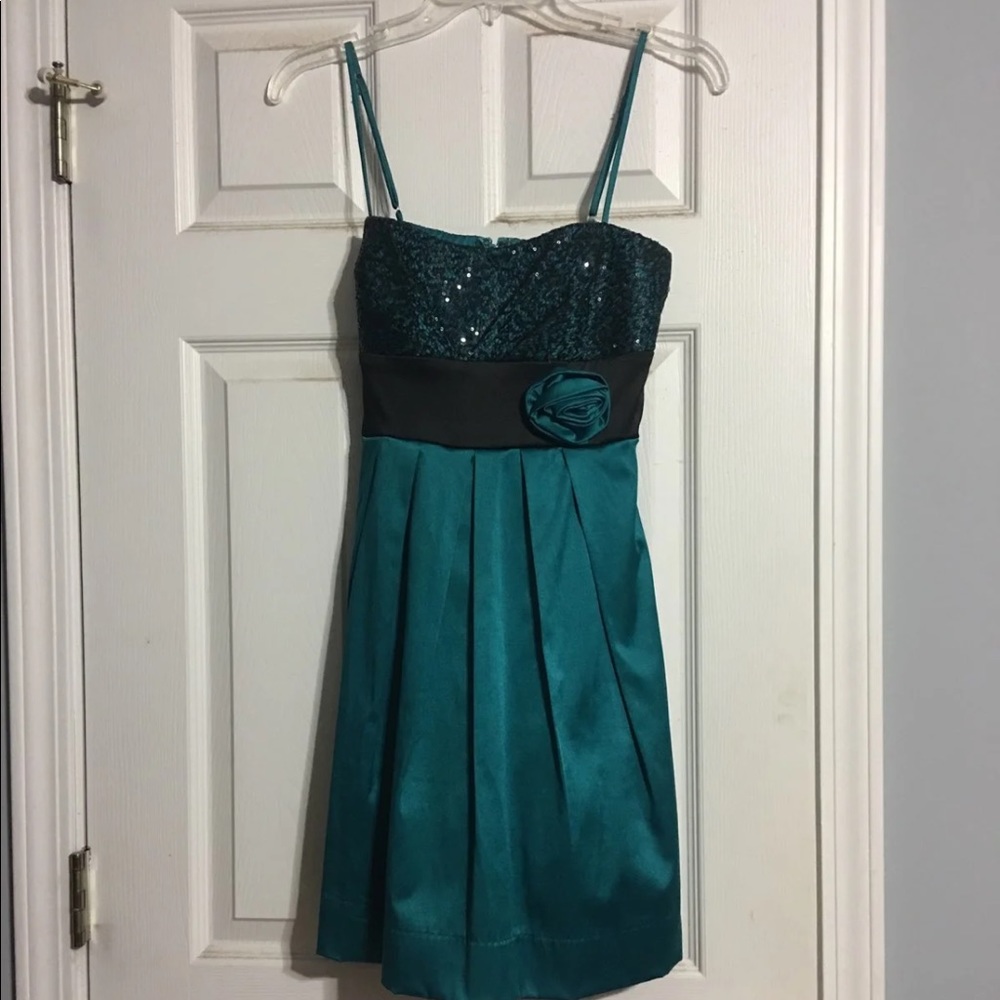 Teal Dress